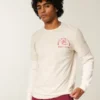 Langærmet T-shirt med grafisk print af ulvehoved Langærmet T-shirt med grafisk print af ulvehoved