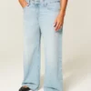 Lavtaljede baggy jeans i distressed look Lavtaljede baggy jeans i distressed look