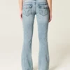 Lavtaljede bootcut-jeans