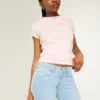 Lavtaljede bootcut-jeans med stjernebroderi Lavtaljede bootcut-jeans med stjernebroderi