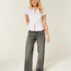 Lavtaljede grå baggy jeans Lavtaljede grå baggy jeans