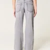 Lavtaljede grå baggy jeans Lavtaljede grå baggy jeans