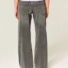 Lavtaljede grå baggy jeans Lavtaljede grå baggy jeans