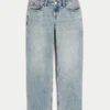 Lavtaljede, løse jeans i medium vask Lavtaljede, løse jeans i medium vask