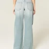 Lavtaljede, lysvaskede baggy jeans Lavtaljede, lysvaskede baggy jeans