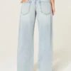 Lavtaljede, lysvaskede baggy jeans Lavtaljede, lysvaskede baggy jeans