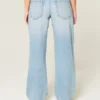 Lavtaljede, lysvaskede baggy jeans Lavtaljede, lysvaskede baggy jeans