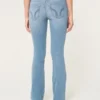 Lavtaljede, lysvaskede bootcut-jeans Lavtaljede, lysvaskede bootcut-jeans