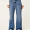 Lavtaljede, mørkvaskede baggy jeans Lavtaljede, mørkvaskede baggy jeans