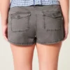 Lavtaljede twill-shorts