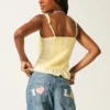 Lavtaljet baggy jeans med medium vask og Los Angeles-grafik Lavtaljet baggy jeans med medium vask og Los Angeles-grafik