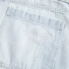 Lavtaljet, lysvasket baggy jort med sløjfe Lavtaljet, lysvasket baggy jort med sløjfe