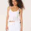 Let babydoll-top i hæklet stil Let babydoll-top i hæklet stil