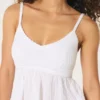 Let babydoll-top i hæklet stil Let babydoll-top i hæklet stil