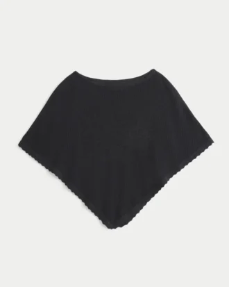 Let blomstret poncho