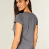 Let Body-Skimming Butterfly Graphic Tee Let Body-Skimming Butterfly Graphic Tee