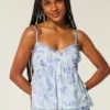 Let chiffon babydoll-top Let chiffon babydoll-top