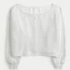 Let dobbelt off-shoulder sweatshirt Let dobbelt off-shoulder sweatshirt