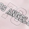 Let off-shoulder Los Angeles grafisk sweatshirt