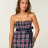 Let stropløs babydoll-top
