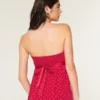 Let stropløs babydoll-top Let stropløs babydoll-top