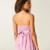 Let stropløs babydoll-top Let stropløs babydoll-top