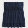 Let stropløs babydoll-top Let stropløs babydoll-top