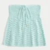 Let stropløs babydoll-top i hæklet stil Let stropløs babydoll-top i hæklet stil