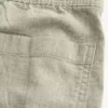 Linnedblandede baggy bukser med elastisk talje Linnedblandede baggy bukser med elastisk talje