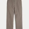 Linnedblanding Fleksibel talje Baggy bukser Linnedblanding Fleksibel talje Baggy bukser