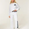 Logo-grafik Sweatpants med brede ben Logo-grafik Sweatpants med brede ben