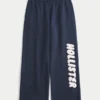 Logo-grafik Sweatpants med brede ben Logo-grafik Sweatpants med brede ben