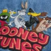 Looney Tunes grafisk denimjakke Looney Tunes grafisk denimjakke