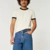 Løse denimshorts over knæet Løse denimshorts over knæet