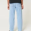Lyse, løse jeans Lyse, løse jeans