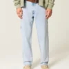 Lyse, løse malerjeans