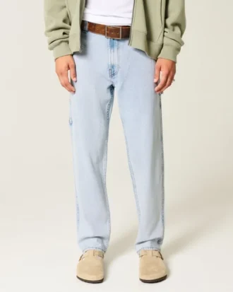 Lyse, løse malerjeans