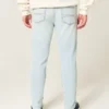 Lysvaskede atletiske skinny jeans Lysvaskede atletiske skinny jeans