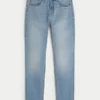 Lysvaskede atletiske skinny jeans Lysvaskede atletiske skinny jeans