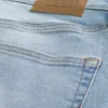 Lysvaskede atletiske skinny jeans Lysvaskede atletiske skinny jeans