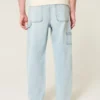 Lysvaskede, baggy Carpenter-jeans Lysvaskede, baggy Carpenter-jeans