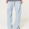 Lysvaskede baggy jeans Lysvaskede baggy jeans