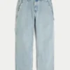 Lysvaskede baggy malerjeans Lysvaskede baggy malerjeans
