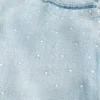 Lysvaskede, pyntede superbaggy denimshorts Lysvaskede, pyntede superbaggy denimshorts
