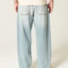 Lysvaskede skaterbaggy jeans Lysvaskede skaterbaggy jeans