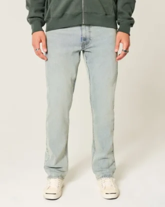 Lysvaskede, slim fit jeans
