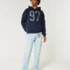 Lysvaskede straight jeans Lysvaskede straight jeans