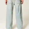 Lysvaskede superbaggy jeans Lysvaskede superbaggy jeans