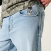 Lysvasket astronaut-grafik Superbaggy jeans Lysvasket astronaut-grafik Superbaggy jeans