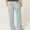 Lysvasket Downforce Racing Graphic Loose Jeans Lysvasket Downforce Racing Graphic Loose Jeans